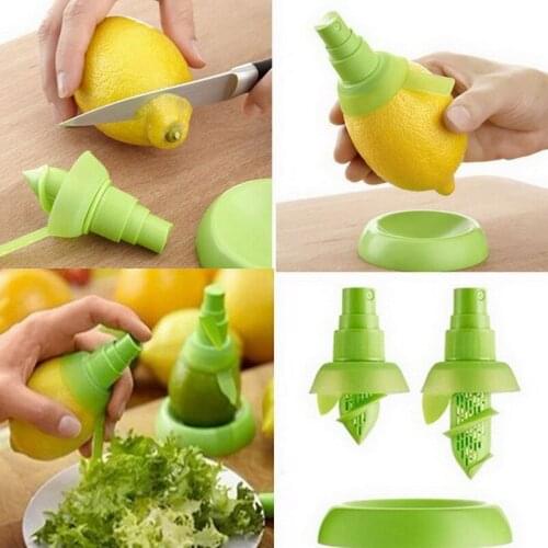 2pcs Lemon Juice Sprayer Citrus Spray Mini Squeezer Hand Juicer