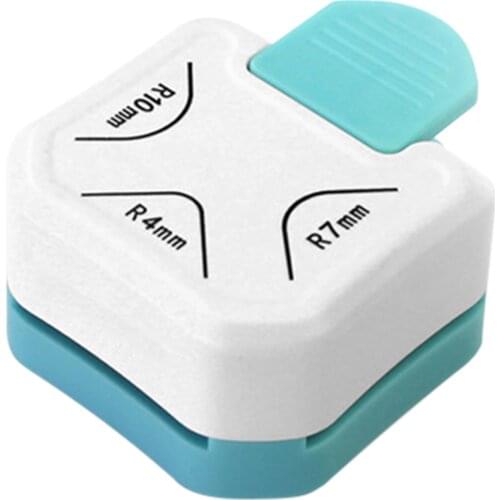 3 In 1 Mini Corner Trimmer Corner Durable Rounder Punch 4/7/10mm Round Corner Trimmer DIY Paper Cutter Card Scrapbooking Punch