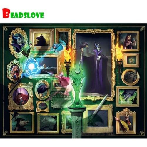 DIY Diamond Painting Cartoon character Diamond Embroidery Full Square Round 5D Cross Stitch Rhinestone Mosaic Christmas gift