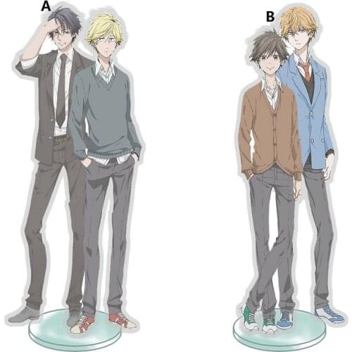 Anime Hitorijime My Hero Yaoi Ooshiba Kousuke Acrylic Stand Figure Display 15cm