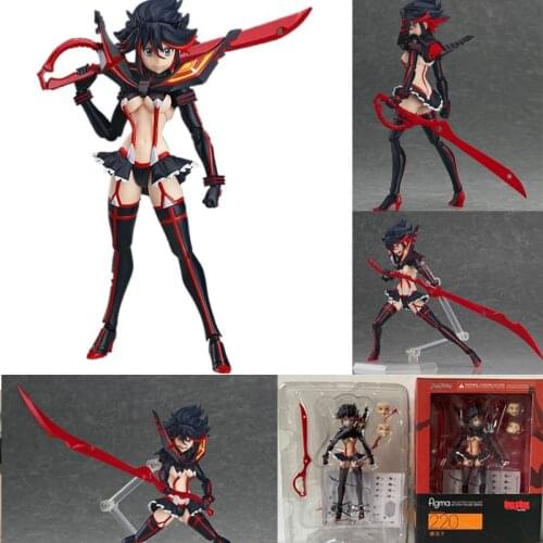 Anime Kill La Kill Matoi Ryuuko Figma 220 Action Figure Model Toys Doll For Gift 15cm