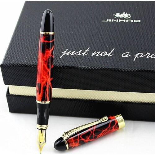 FOUNTAIN PEN CALLIGRAPHY BROAD NIB BENT NIB JINHAO X450 BLACK CORAL WINE GREEN GOLDEN PINK WHITE 21 COLORS FOR CHOICE JINHAO 450