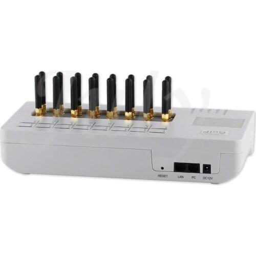 GOIP 16 VOIP wireless voice gateway, GSM wireless relay card device, built-in SIP and H.323 protocol and ARM9 133MHz processor