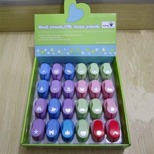 Set paper flower cutter medium shapes craft punch diy puncher paper cutter scrapbooking punches scrapbook embossing