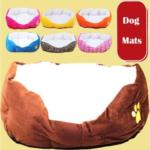 New Super Cute Soft Dog Beds Winter House for Cat Warm Cotton Dog Pet Products Mini Puppy Pet Dog Bed Soft Comfortable Pet Sofa