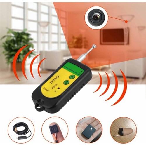 Anti Candid Camera Detector IP Lens GMS RF Signal Detection Finder All-Round Detectors For Hidden Mini Cameras Protect Privacy