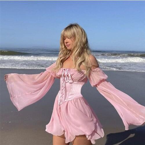 Расклешенные летние платья Prowow China At AliExpress