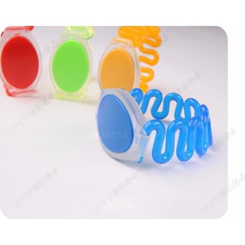 Watch card 13.56MHZ RFID silicone wristbands hand card Waterproof Suitable for Swimming pool / Sauna / Club Etc.damp places