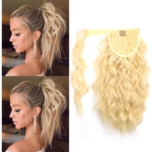 Yinmei Baibian14inch Drawstring Afro Kinky Ponytail Hair Extensions Natural Black Brown Clip in Ponytail Hair Puff For Women