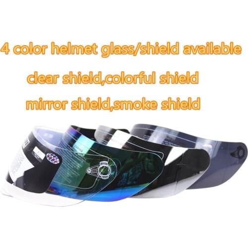 Helmet glass for JIEKAI 316 902 model GXT 902 model for AGV K3SV K5 model 4 color available helmet glass