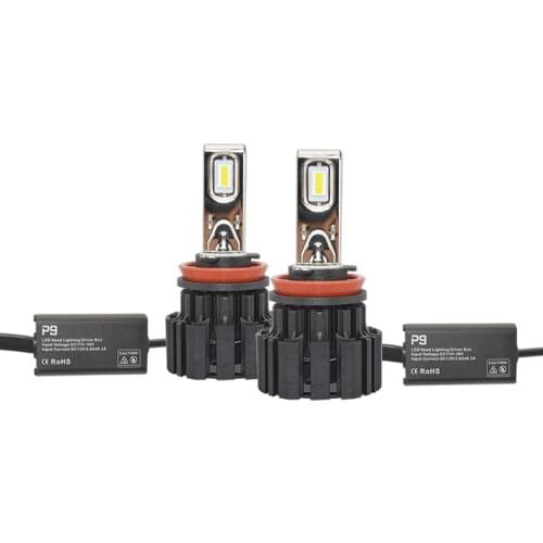 A grade quality wholesale automotive parts P9 100W 13600LM D2 D3 h4 H7 9005 H8 car lights led headlight bulbs