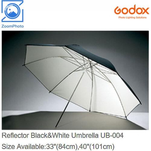 Godox UB-004 40" 33" 40" UB-002 40" Umbrella Reflector Black White Reflective Umbrella Photography Studio Accessories