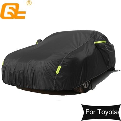 Universal Car Covers Full Auot Cover Sun UV Snow Dust Resistant Protection Cover for Toyota Camry Corolla RAV4 Yaris reiz