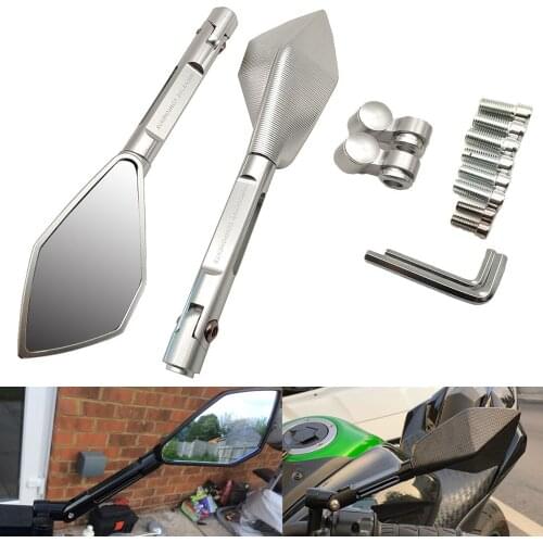 For Suzuki RM250 rm 85 125 250 rmx 250 rmz 250 450 Universal Motorcycle Mirror Rearview Side Mirrors Motorbike Accessories