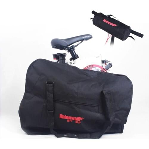 Bike Bags Folding Bicycle Portable Storage Bag For 14/16/20 Inch Brompton Da-hon 412 Folding Bike Backpack Dust Protection Cove