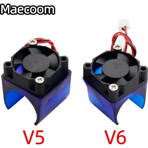 1PC 12V V5 V6 Cooling Fan With Bracket 3D Printer Radiator Cooling Fan With 30mm*30mm*10mm Support Cover For E3D 3D Printer