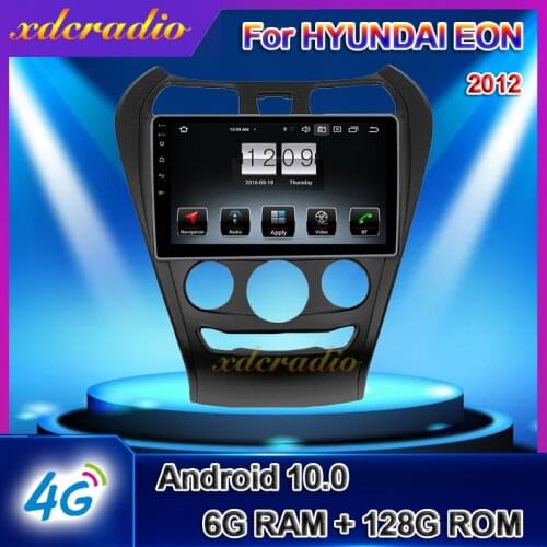 Xdcradio 10.1" Android 10.0 Car Radio For Hyundai EON Auto DVD Multimedia Video Player GPS Navigation 6+128G Carplay 4G Stereo