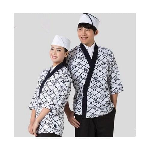 Japanese chef uniforms chef clothing chef clothes japan cook uniforms cooking clothing china summer cook clothes