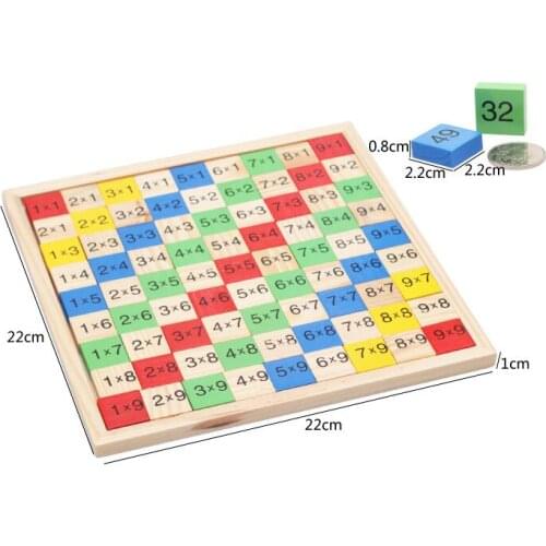 2017 New Wooden Puzzle Game Math Toys Kids Educational Wood Toys