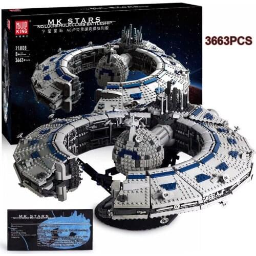 3663pcs Star Set Wars lucrehulk blocks Class Battleship Droid Control Ship lepining 13056 Building block Bricks Toy