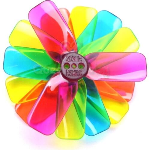 8 pcs (4 Pair) 2030 3-Blade Tri-Props Propeller Triblade Prop For Micro Mini 90GT Q90 90 78 80 90 84 85 90 Quadcopter