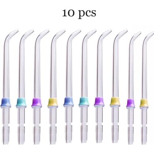 10 Pcs/set Dental Floss Water Flosser Nozzles WP-100 WP-450 WP-250 WP-300 WP-660 WP-900 for Waterpik Oral Hygiene Accessories