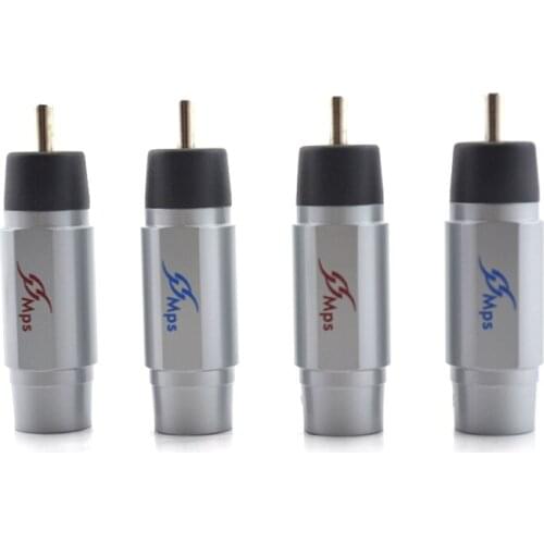 AR-203(G) High Performance Gold Plated Audio RCA Plug Audio RCA