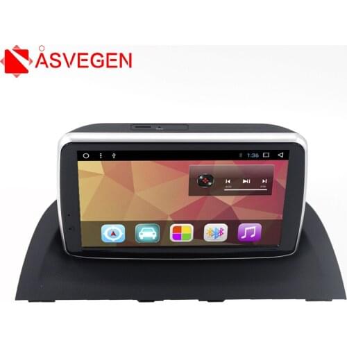 8" Quad Core Android 7.1 Car Player For Mazda 3 Axela 2014 GPS Navigation Touch Screen Stereo Radio Audio Multimedia Player