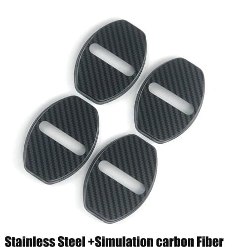 Car styling Door Lock Anti Rust Cover For Audi Q3 Q5 Q5L Q7 Q8 A1 A3 S3 A4 A4L A6 A7 S6 S7 A8 S4 RS4 A5 S5 allroad Prologue