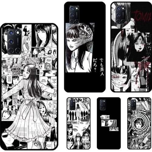 Tomie Anime Junji Ito Case For OPPO A5 A9 2020 A53 A31 A52 A72 A15 A83 A91 F5 F7 A1K A3S A5S Find X3 Pro Cover