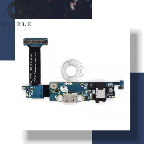 For Samsung Galaxy S6 Edge G925F G925A G925V G925T G925P G925I G925S G9250 USB Charging Port Charger Dock Connector Flex Cable