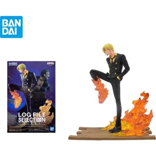 Bandai one piece figure LFS Vinsmoke Sanji anime character model Devil Foot voyage log boy toy figure