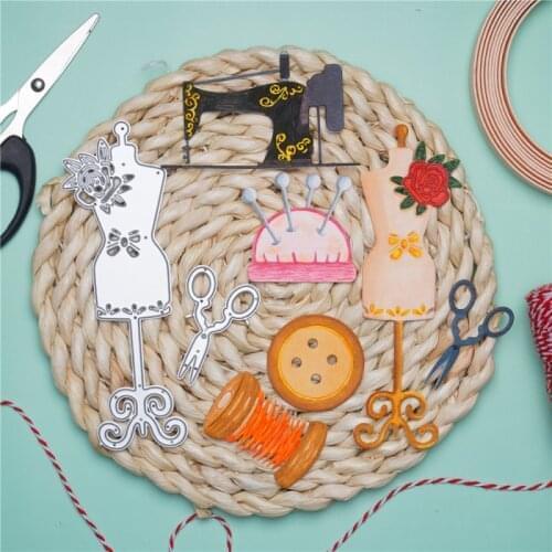 Metal Craft Sewing Kit Paper Metal Cutting Dies For Scrapbooking/DIY Christmas Wedding Halloween Easter Greeting Cards Embossing