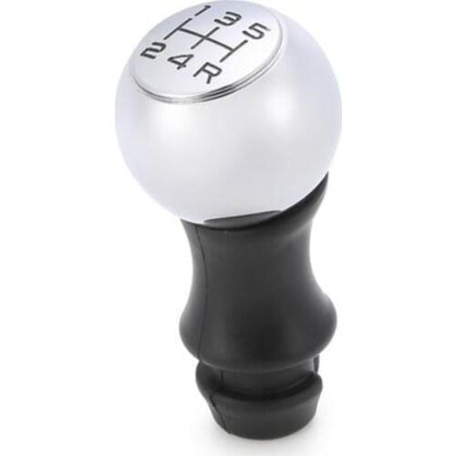 New 5 Speed Gear Stick Shift Knob Aluminum Alloy Lever HandBall