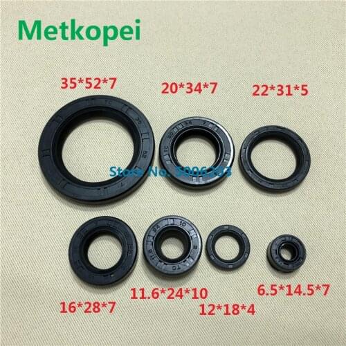 Motorcycle CBT125 CM125 CA250 DD250 QJ250 full complete engine oil seal rubber gear shaft seal for Honda 125cc 250cc CA CBT 250