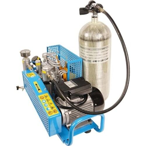 100L/min 300Bar AC Diving Portable Air Compressor Scuba Diving Breathing Compressor for Scuba Filling