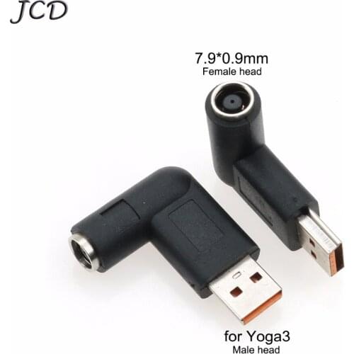 JCD DC Power 7.9*0.9mm Converter Adapter Plug DC Female to USB Male Connector for Lenovo for Yoga3 PRO Laptop Notebook PC