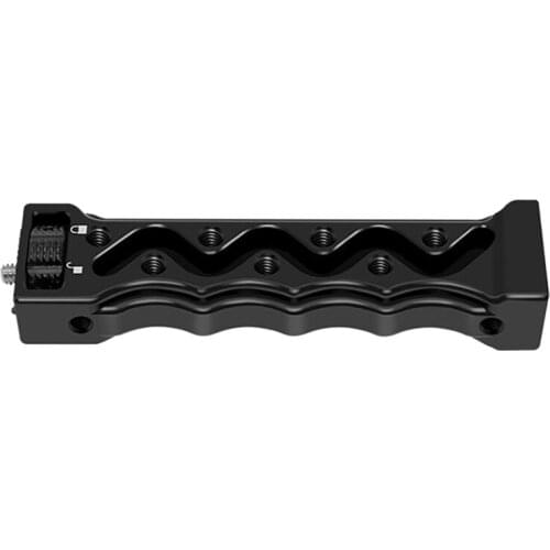 Camera Stabilizer Handle with 1/4 Screw Hole Aluminum Alloy Camera Handle Grip Cold Shoe for DSLR Etc