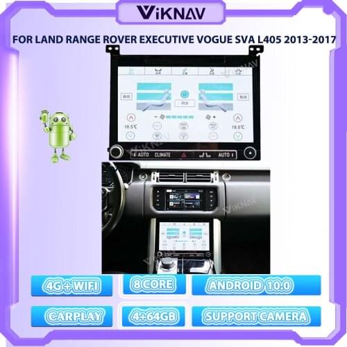 10.0 Inch For Land Range Rover Executive Vogue SVA L405 2013-2017 Original Car Functions Air Condition Control Touch LCD Screen