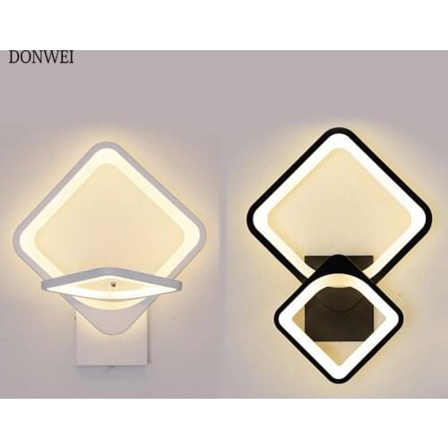 27W LED Wall Lamps 360 degree rotation Bedroom Beside Wall Lights 3 light colors changeable Indoor Living Room Corridor Lighting