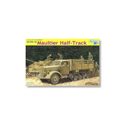 1/35 scale model Dragon 6761 Sd.Kfz.3a "mechanical mule" semi-crawler truck