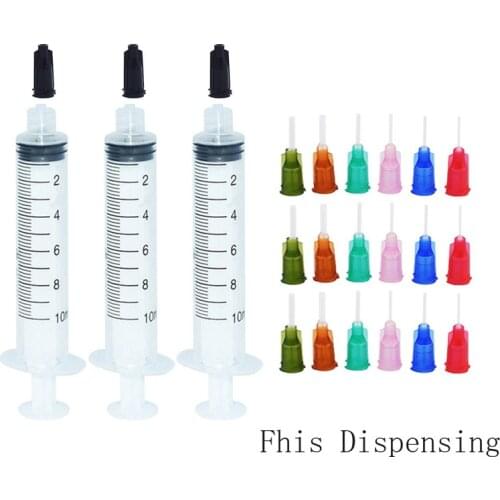 10cc Syringe SMT SMD PCB Solder Paste Adhesive Glue Liquid Dispenser