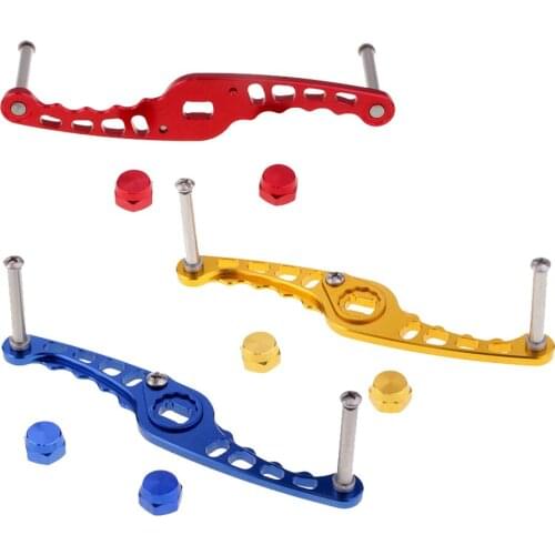 3 Pieces Full Metal Fishing Reel Handle Knob for D / S / A