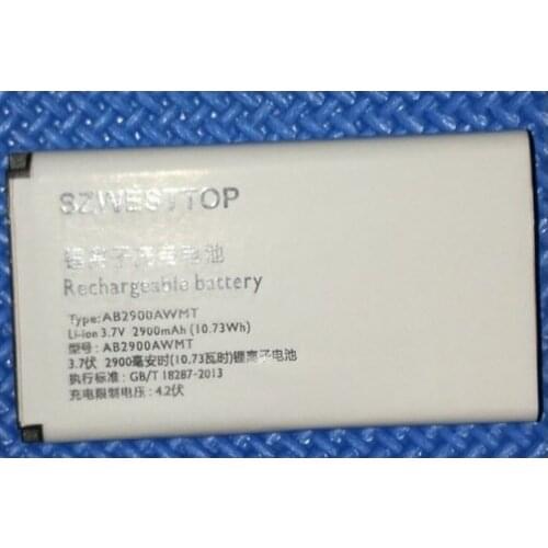 PHIXFTOP AB2900AWMC battery for Xenium X1560 X1561 X5500 cellphone AB2900AWMT for philips CTX1560 CTX1561 CTX5500 phone