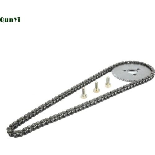 Motorcycle 90 Links Timing Chain 32T Timing Gear Sprocket For lifan 125 125cc 1P52FMI Horizontal Engines Dirt Pit Bike ATV Parts