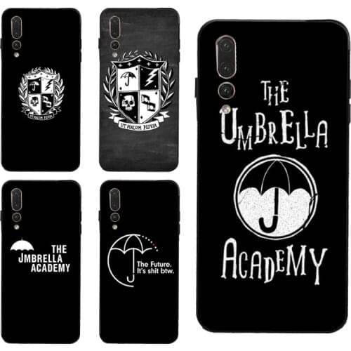 Umbrella Academy Logo Case For Huawei P30 Pro P20 P40 Mate 20 Lite P Smart 2019 Nova 5T Honor 8A 8X 9X 10i 20