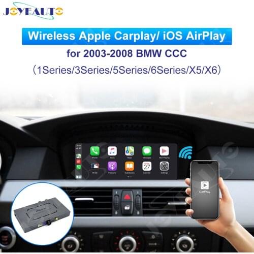 Joyeauto Wireless Apple Carplay For BMW 1 3 5 6 Series X5 X6 2003-2008 CCC Car Parts For BMW Android Mirror Dongle Adapter Box