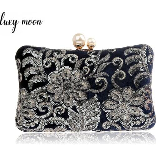 Luxy moon Women's Blue Clutches China