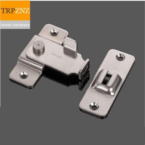 304 material, large 90 degree sliding door buckle, thick plate, no screws, easy to install, wide range of uses