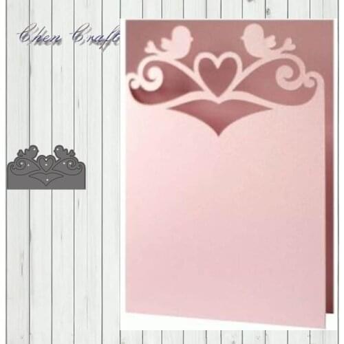 Metal Cutting Dies For Greeting card cover Stencils for DIY Scrapbooking Stamp/photo album Decorative Embossing DIY Paper